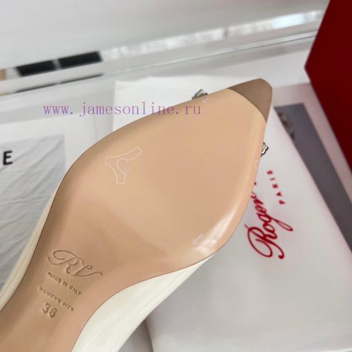 ️𝑹𝒐𝒈𝒆𝒓𝑽𝒊𝒗 * 𝒆𝒓 New Virgule diamond buckle comma heel with high heels | Top purchasing level-knh7u5qx - Image 10