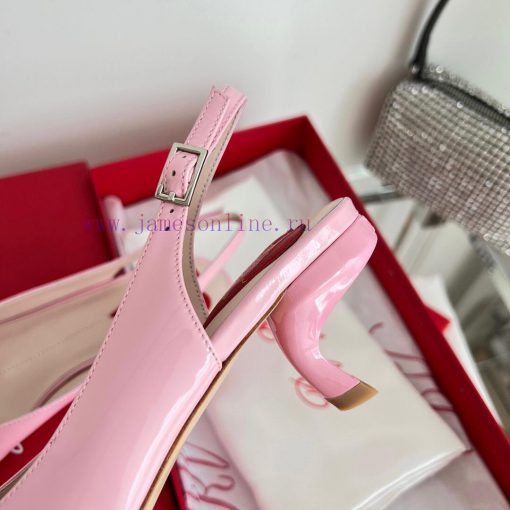 ️𝑹𝒐𝒈𝒆𝒓𝑽𝒊𝒗 * 𝒆𝒓 New Virgule diamond buckle comma heel with high heels | Top purchasing level-qud3eoik - Image 9