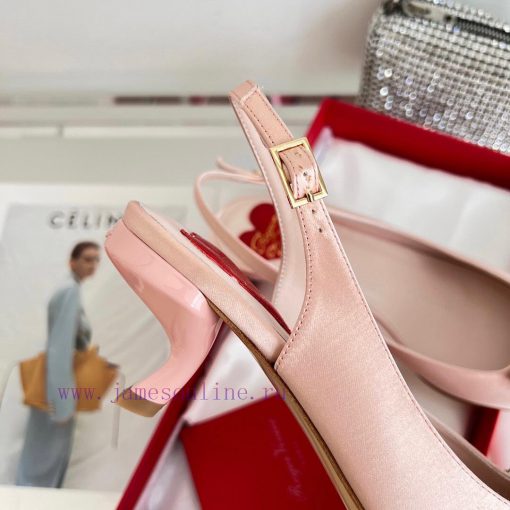 ️𝑹𝒐𝒈𝒆𝒓𝑽𝒊𝒗 * 𝒆𝒓 New Virgule diamond buckle comma heel with high heels | Top purchasing level-biq6ivql - Image 9