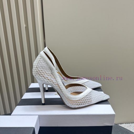 AQUAZZURA 24 Spring/Summer New Mesh High HeelsIt's both simple and fashionable, too dazzlingeoc1p4m4 - Image 4