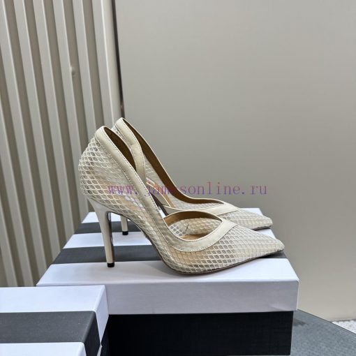 AQUAZZURA 24 Spring/Summer New Mesh High HeelsIt's both simple and fashionable, too dazzlingfbwkwlz0 - Image 4