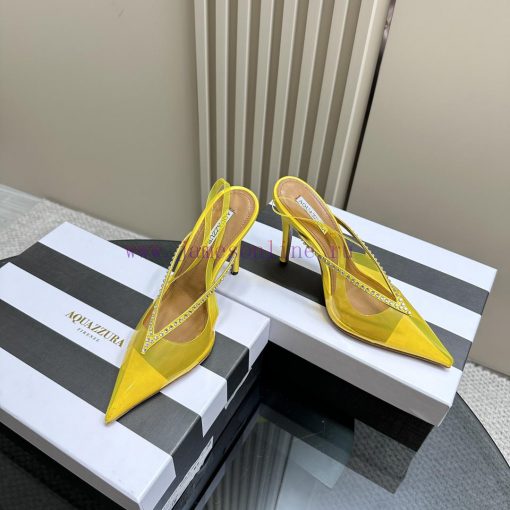 AQUAZZURA Golden Pineapple 2024 𝐒𝐒𝐧𝐞𝐰 Spring/Summer New Edition Aquazzura/Pineapple, belovedpgwjftr8 - Image 2