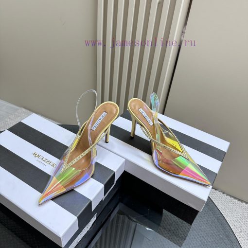 AQUAZZURA Golden Pineapple 2024 𝐒𝐒𝐧𝐞𝐰 Spring/Summer New Edition Aquazzura/Pineapple, belovedn8rdwepq - Image 2