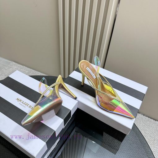 AQUAZZURA Golden Pineapple 2024 𝐒𝐒𝐧𝐞𝐰 Spring/Summer New Edition Aquazzura/Pineapple, belovedn8rdwepq - Image 3