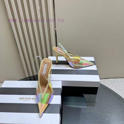 AQUAZZURA Golden Pineapple 2024 𝐒𝐒𝐧𝐞𝐰 Spring/Summer New Edition Aquazzura/Pineapple, belovedn8rdwepq - Image 5