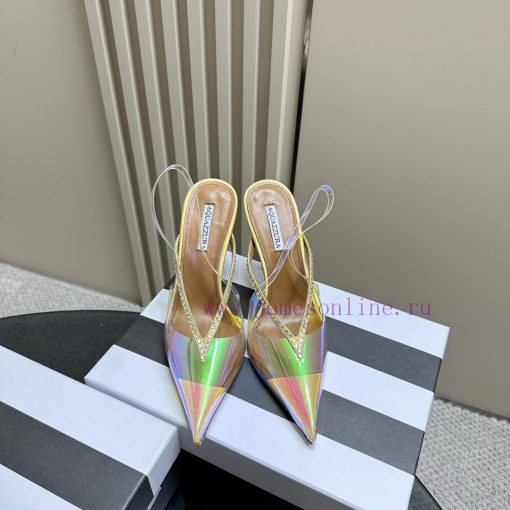 AQUAZZURA Golden Pineapple 2024 𝐒𝐒𝐧𝐞𝐰 Spring/Summer New Edition Aquazzura/Pineapple, belovedn8rdwepq - Image 7