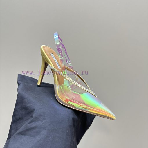 AQUAZZURA Golden Pineapple 2024 𝐒𝐒𝐧𝐞𝐰 Spring/Summer New Edition Aquazzura/Pineapple, belovedn8rdwepq - Image 8