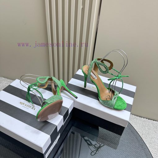 AQUAZZURA Golden Pineapple 2024 𝐒𝐒𝐧𝐞𝐰 Spring/Summer New Edition Aquazzura/Pineapple, belovednnybspno - Image 3