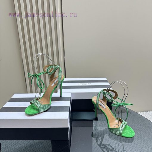 AQUAZZURA Golden Pineapple 2024 𝐒𝐒𝐧𝐞𝐰 Spring/Summer New Edition Aquazzura/Pineapple, belovednnybspno - Image 5