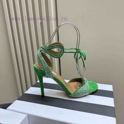 AQUAZZURA Golden Pineapple 2024 𝐒𝐒𝐧𝐞𝐰 Spring/Summer New Edition Aquazzura/Pineapple, belovednnybspno - Image 7