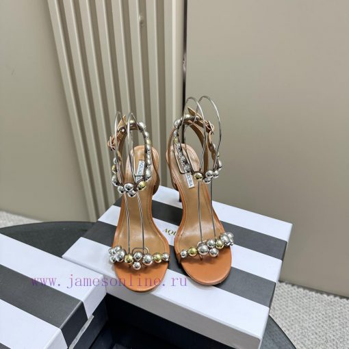 AQUAZZURA Golden Pineapple 2024 𝐒𝐒𝐧𝐞𝐰 Spring/Summer New Flat Shoes Aquazzura/Pineapple Italidavqwqtc - Image 5