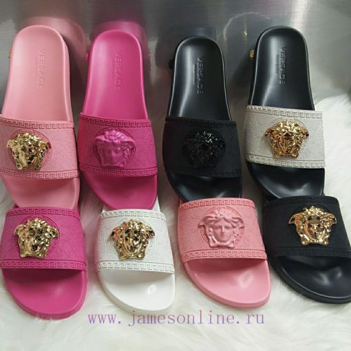 Versace Versace original 1:1 mold metal beautiful Sha head The outsole PU rubber combinationoiyg8xcn - Image 7