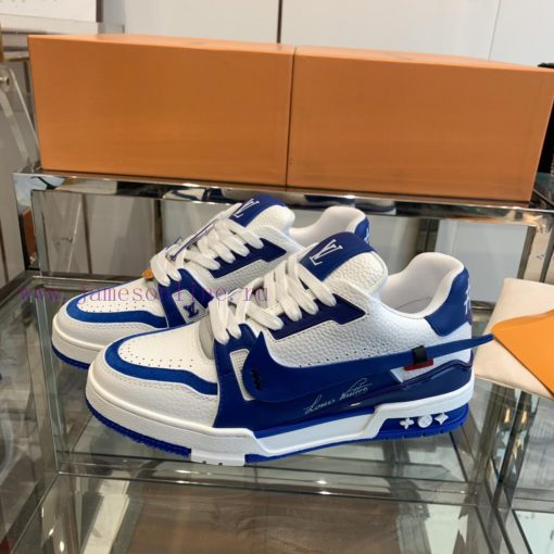 The latest couple's sports shoes from the LV 𝘁𝗿𝗮𝗶𝗻⼇𝗿 series are amazing in details and don'tt6c222uu - Image 3