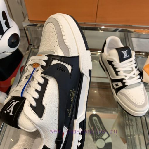 The latest couple's sports shoes from the LV 𝘁𝗿𝗮𝗶𝗻⼇𝗿 series are amazing in details and don'tpk4bdhla - Image 7