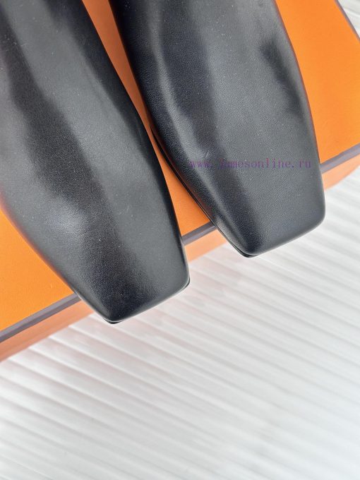 Hermes Classic Autumn/WinterKelly's chunky ankle bootsGo materialThe shoe upper is made of of4336db9 - Image 8