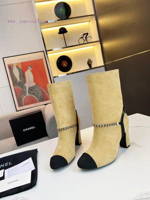 Chanel 2023CHANEL official website synchronous side zipper boots purchasing grade quality orvxd7i5sv - Image 5