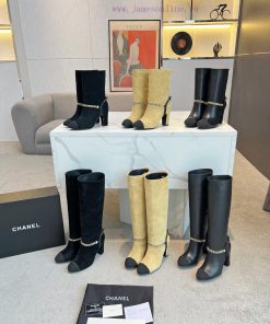 Chanel 2023CHANEL official website synchronous side zipper boots purchasing grade quality ors4371260