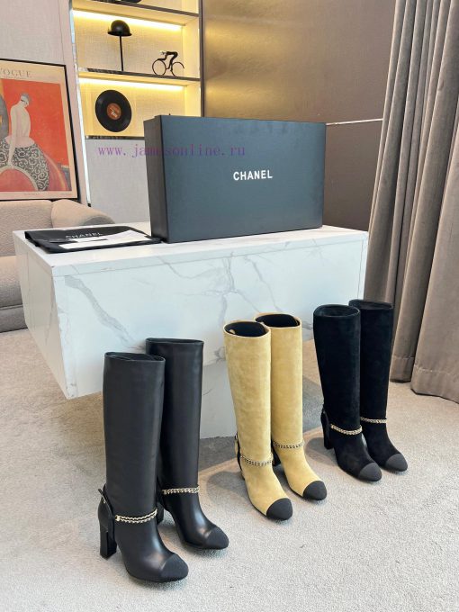 Chanel 2023CHANEL official website synchronous side zipper boots purchasing grade quality ordhoh1bp8 - Image 2