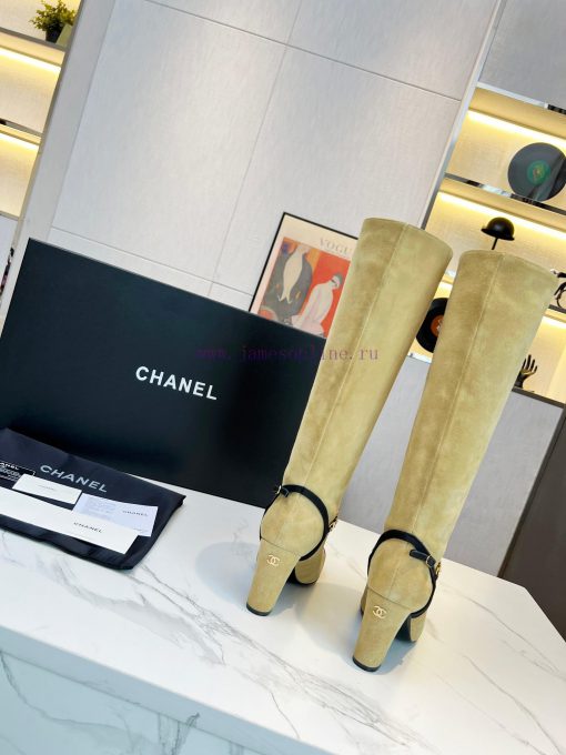 Chanel 2023CHANEL official website synchronous side zipper boots purchasing grade quality ordhoh1bp8 - Image 6