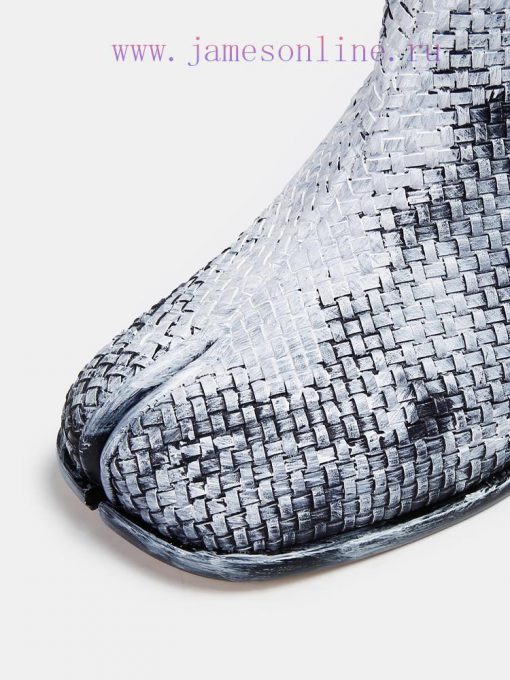 Maison Margiela 24 Early Spring New Knitted 6cm Split Toe Short Boots, Original One to One Crm6i8485 - Image 8