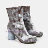 Maison Margiela 24 Early Spring New Knitted 8cm Split Toe Short Boots, Original One to One Cn4qluskr