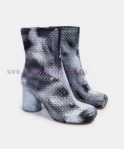 Maison Margiela 24 Early Spring New Knitted 8cm Split Toe Short Boots, Original One to One Cyh8h6clm