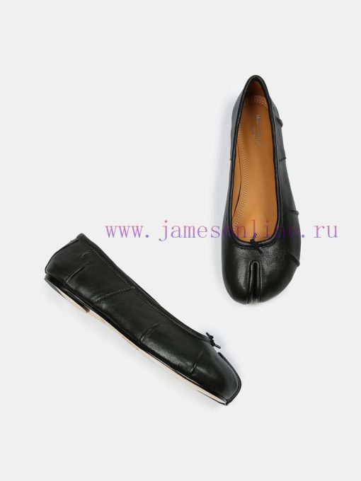 Maison Margiela 24 Early Spring New Wrinkle New Split Toe Flat Shoes, Original One to One Crfagdrv78 - Image 6