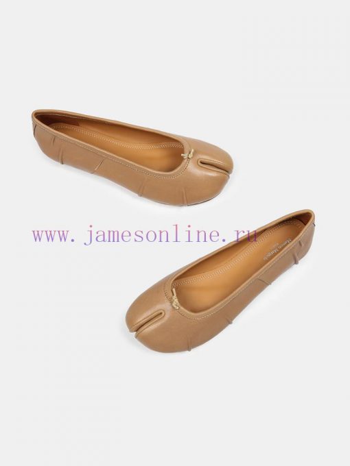 Maison Margiela 24 Early Spring New Wrinkle New Split Toe Flat Shoes, Original One to One Crhvarhy89 - Image 4