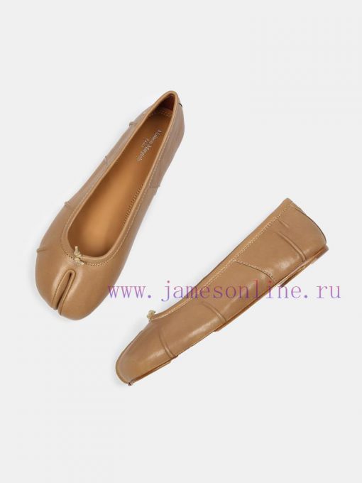 Maison Margiela 24 Early Spring New Wrinkle New Split Toe Flat Shoes, Original One to One Crhvarhy89 - Image 6