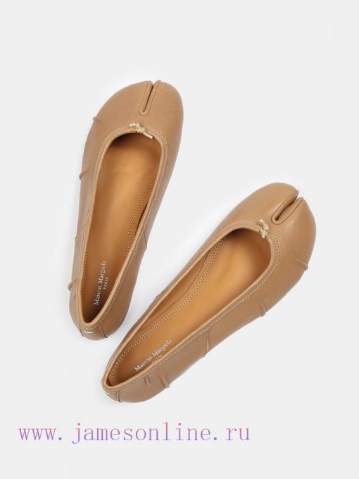 Maison Margiela 24 Early Spring New Wrinkle New Split Toe Flat Shoes, Original One to One Crhvarhy89 - Image 7