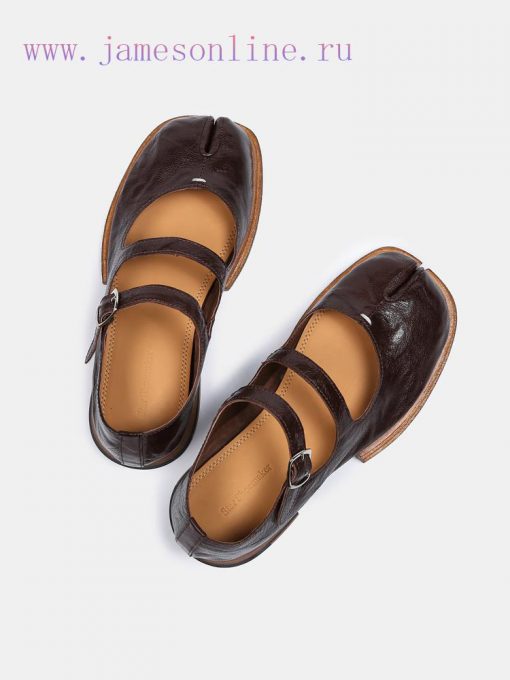 Star Shoemaker 24 Early Spring iFashion Seasonal New Product Retro Washed Split Toe Single S2casfaxk - Image 5