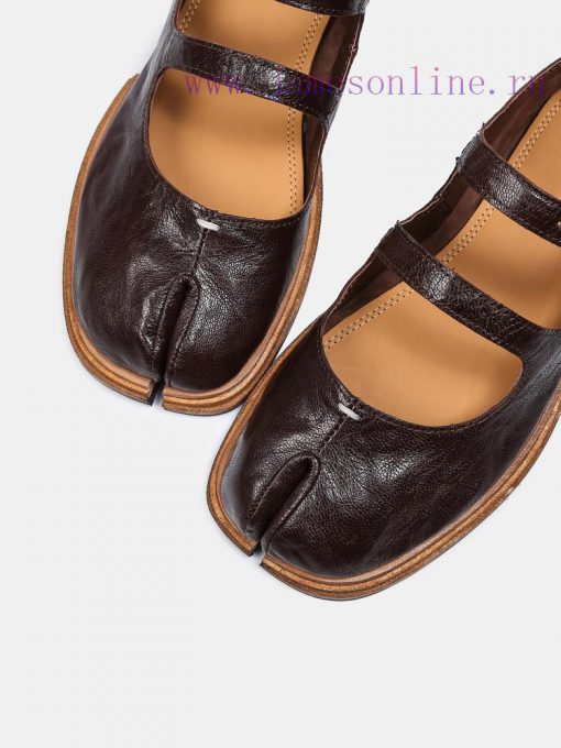 Star Shoemaker 24 Early Spring iFashion Seasonal New Product Retro Washed Split Toe Single S2casfaxk - Image 6