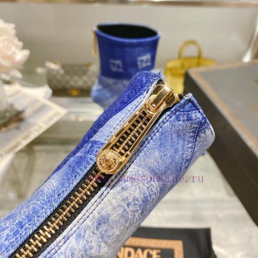 Fendi&Versace Joint Collection Fendi&Versace Short Boots𝐧𝐞𝐰 Show style Fendi Dumesa Head&Heekp04j2l7 - Image 7