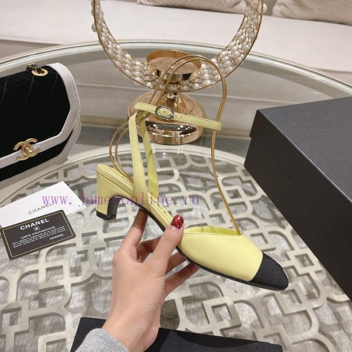 Chanel | Chanel 24ss Spring/Summer New ProductsCat heel empty sandalsThis season's macaron c3tohaq3n - Image 4