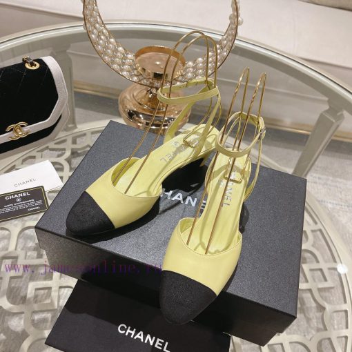 Chanel | Chanel 24ss Spring/Summer New ProductsCat heel empty sandalsThis season's macaron c3tohaq3n - Image 7