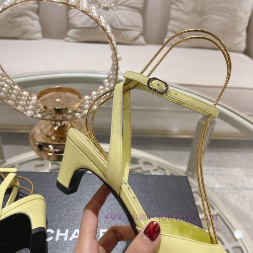 Chanel | Chanel 24ss Spring/Summer New ProductsCat heel empty sandalsThis season's macaron c3tohaq3n - Image 9
