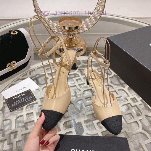 Chanel | Chanel 24ss Spring/Summer New ProductsCat heel empty sandalsThis season's macaron ca3hug29l - Image 6