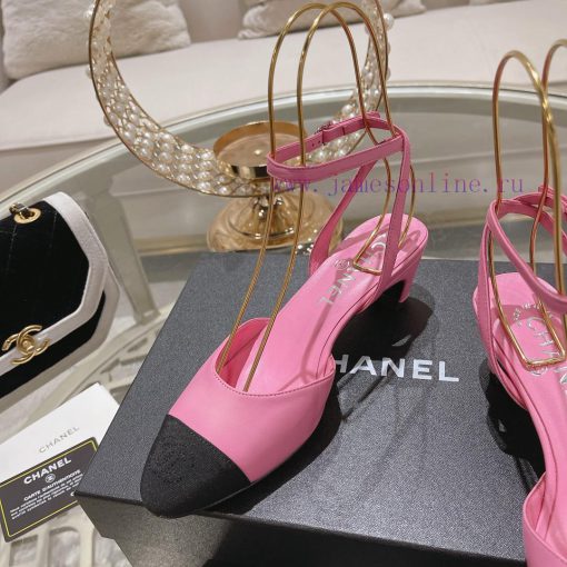 Chanel | Chanel 24ss Spring/Summer New ProductsCat heel empty sandalsThis season's macaron c9f6rsi3s - Image 7