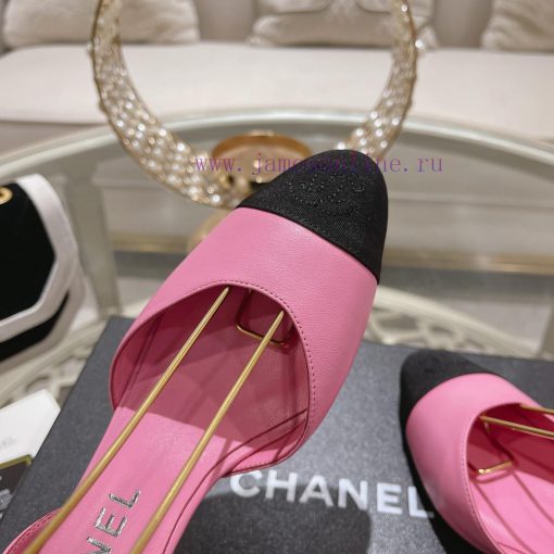Chanel | Chanel 24ss Spring/Summer New ProductsCat heel empty sandalsThis season's macaron c9f6rsi3s - Image 8