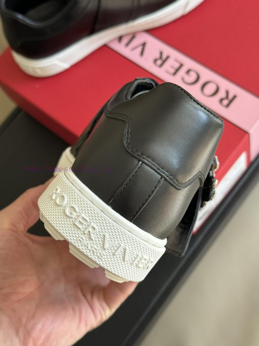 roger vivier ss24 new arrival-～RV 24 Spring/Summer Diamond Button White Shoes New ProductMadin6lm40r - Image 9