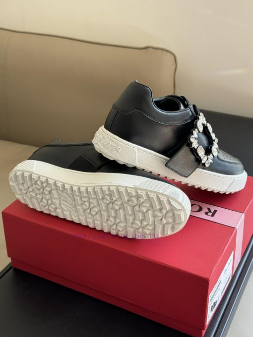roger vivier ss24 new arrival-～RV 24 Spring/Summer Diamond Button White Shoes New ProductMadin6lm40r - Image 10