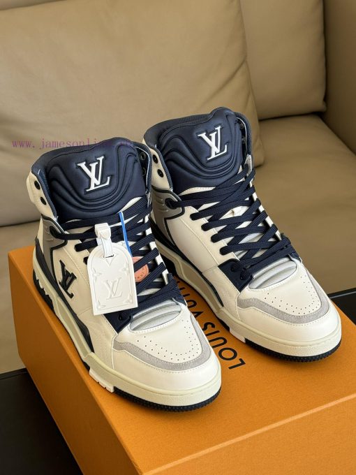 Trainer High Top 24 Color Male SizeSuper cool and stylish sports style, made of calf leathertu68cyy9 - Image 3