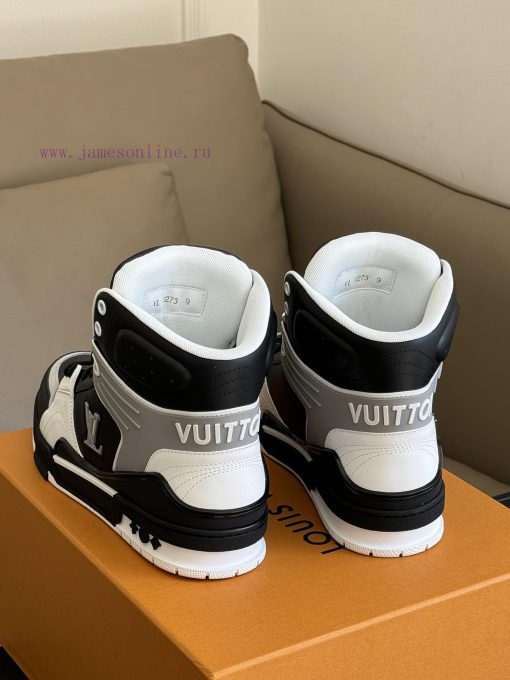 Trainer High Top 24 Color Male SizeSuper cool and stylish sports style, made of calf leatherk7y2fax3 - Image 5