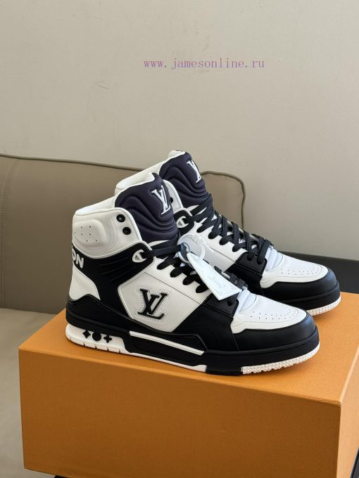 Trainer High Top 24 Color Male SizeSuper cool and stylish sports style, made of calf leatherv3ntrk9x - Image 2