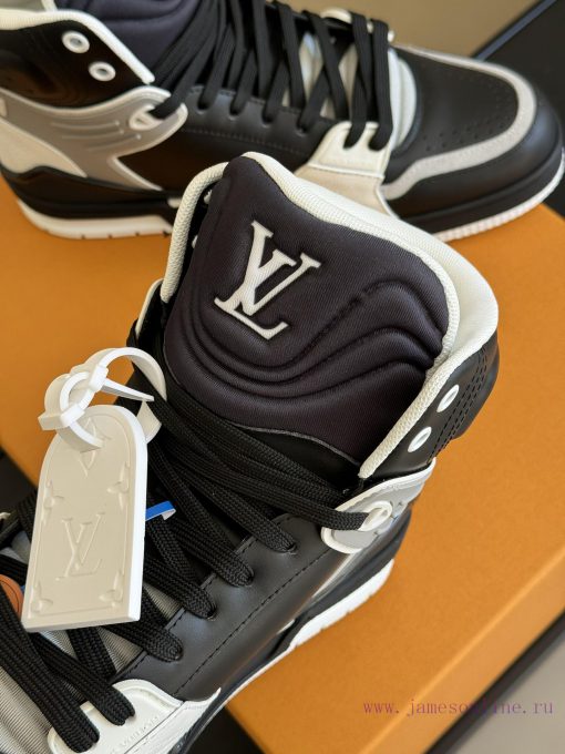 Trainer High Top 24 Color Male SizeSuper cool and stylish sports style, made of calf leatherk7y2fax3 - Image 8