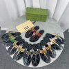Upgraded Gucci Double G Buckle Ribbon Square Head Flat Bottom Slippers, Trading Company Ordertvlpx9c