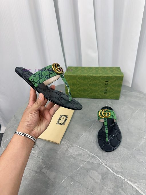 Upgraded Gucci Double G Buckle Ribbon Square Head Flat Bottom Slippers, Trading Company Orde4fuqbd6e - Image 7