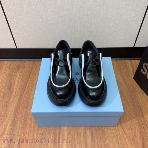 Prada fashion show thick soled loafers look cool and tall when worn. These shoes are very cobjjfht9w