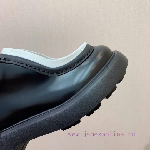 Prada fashion show thick soled loafers look cool and tall when worn. These shoes are very cobjjfht9w - Image 8