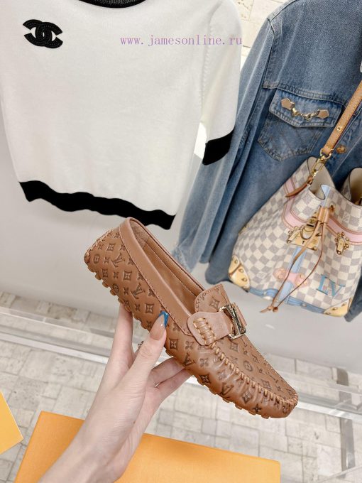 𝐋𝐨𝐮𝐢𝐬𝐕𝐮𝐢𝐭𝐭𝐨𝐧 Purchasing grade full new bean shoes, classic and versatile, exquisite oil edgevg55mvve - Image 6